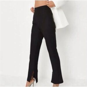 Missguided + Black Flare Pants